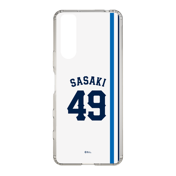 スリムプロテクションケース［ 埼玉西武ライオンズ- #49 SASAKI - ホーム ］