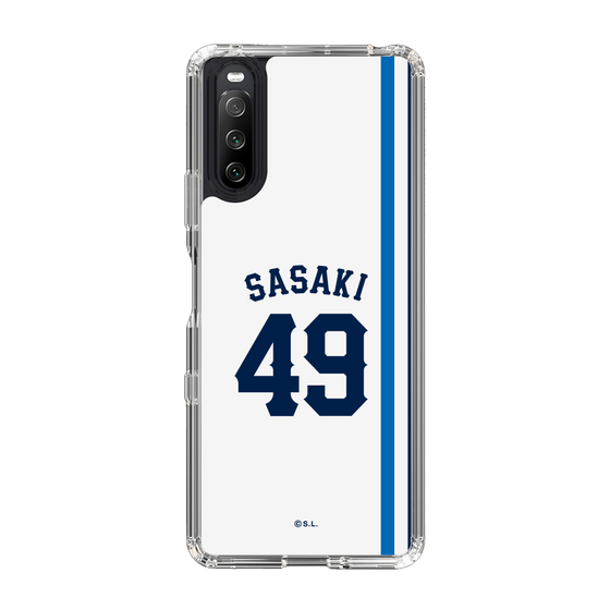 スリムプロテクションケース［ 埼玉西武ライオンズ- #49 SASAKI - ホーム ］