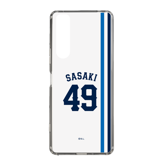 スリムプロテクションケース［ 埼玉西武ライオンズ- #49 SASAKI - ホーム ］