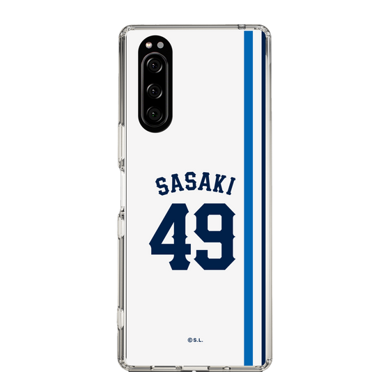 スリムプロテクションケース［ 埼玉西武ライオンズ- #49 SASAKI - ホーム ］