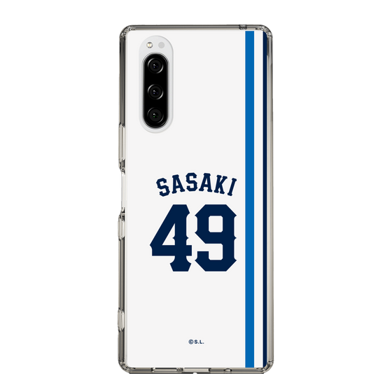 スリムプロテクションケース［ 埼玉西武ライオンズ- #49 SASAKI - ホーム ］