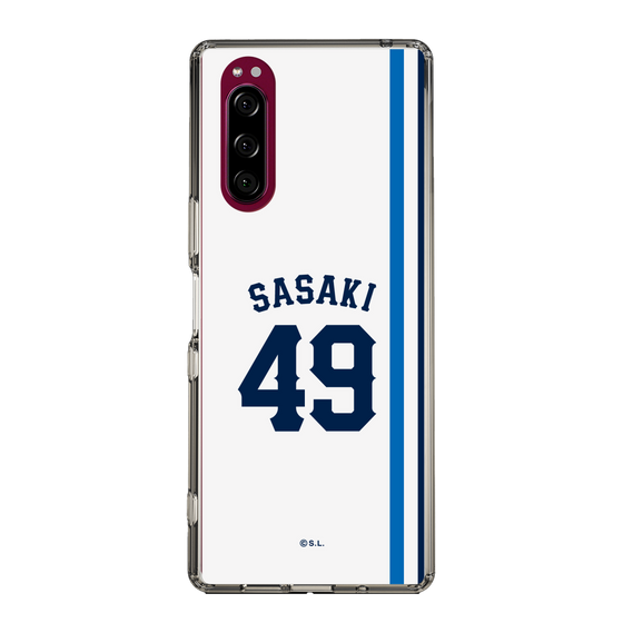 スリムプロテクションケース［ 埼玉西武ライオンズ- #49 SASAKI - ホーム ］