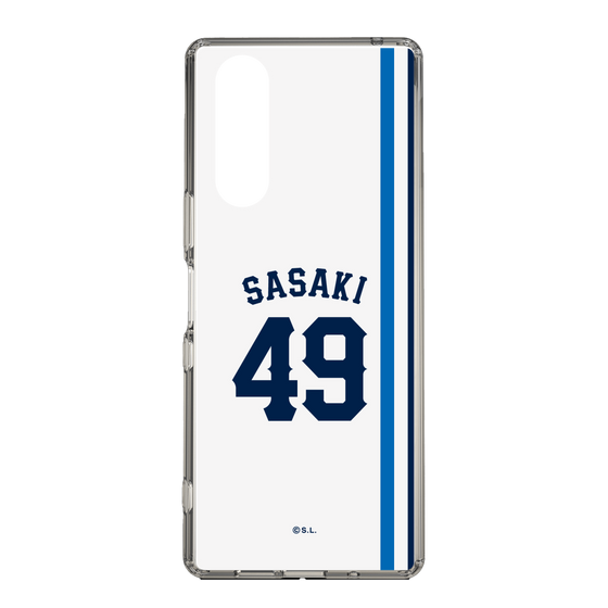 スリムプロテクションケース［ 埼玉西武ライオンズ- #49 SASAKI - ホーム ］