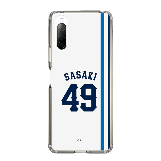 スリムプロテクションケース［ 埼玉西武ライオンズ- #49 SASAKI - ホーム ］