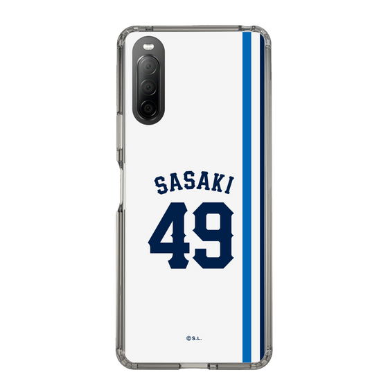 スリムプロテクションケース［ 埼玉西武ライオンズ- #49 SASAKI - ホーム ］