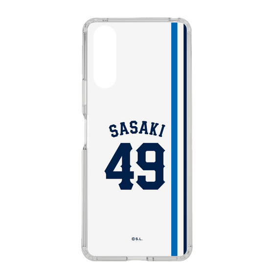スリムプロテクションケース［ 埼玉西武ライオンズ- #49 SASAKI - ホーム ］