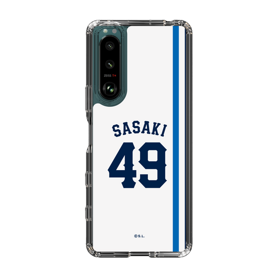 スリムプロテクションケース［ 埼玉西武ライオンズ- #49 SASAKI - ホーム ］