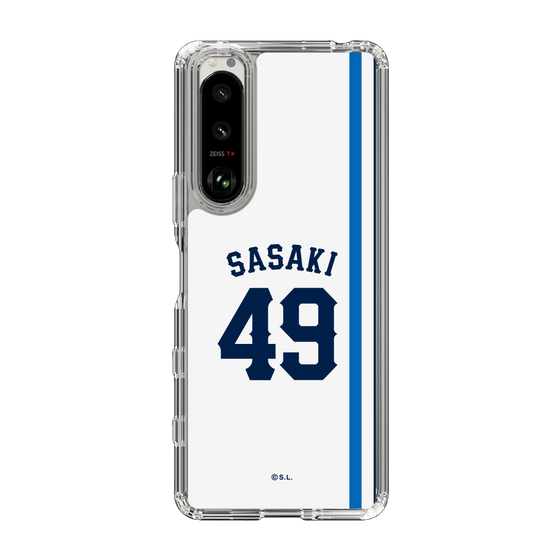 スリムプロテクションケース［ 埼玉西武ライオンズ- #49 SASAKI - ホーム ］