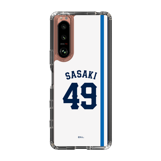 スリムプロテクションケース［ 埼玉西武ライオンズ- #49 SASAKI - ホーム ］
