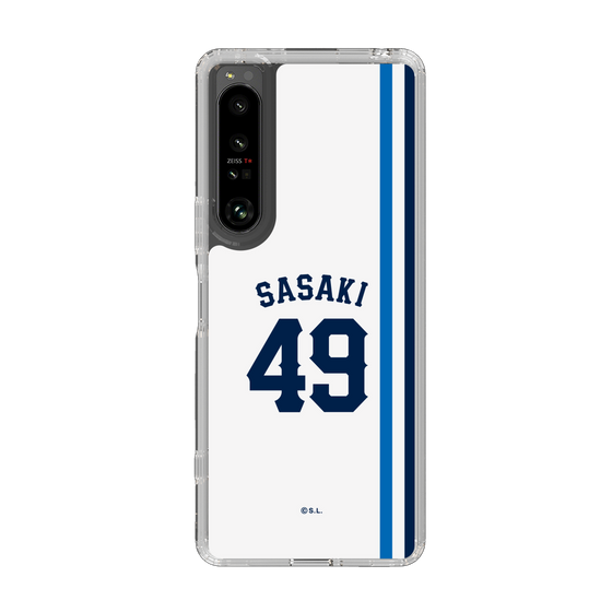 スリムプロテクションケース［ 埼玉西武ライオンズ- #49 SASAKI - ホーム ］