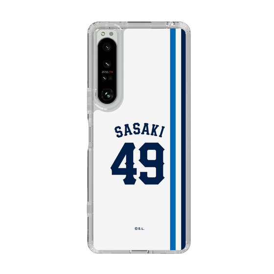 スリムプロテクションケース［ 埼玉西武ライオンズ- #49 SASAKI - ホーム ］