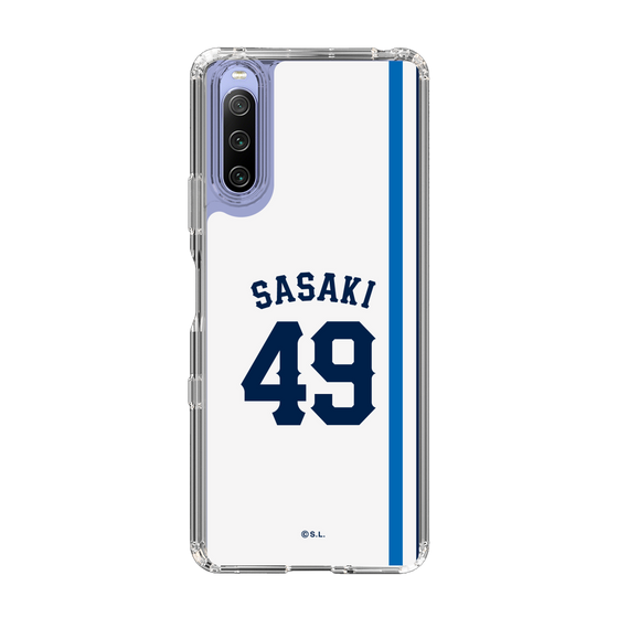 スリムプロテクションケース［ 埼玉西武ライオンズ- #49 SASAKI - ホーム ］