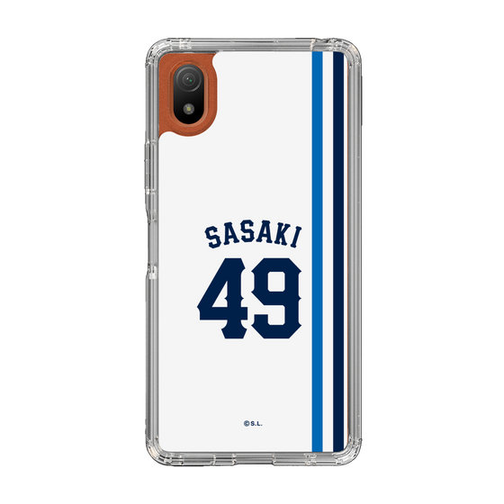 スリムプロテクションケース［ 埼玉西武ライオンズ- #49 SASAKI - ホーム ］