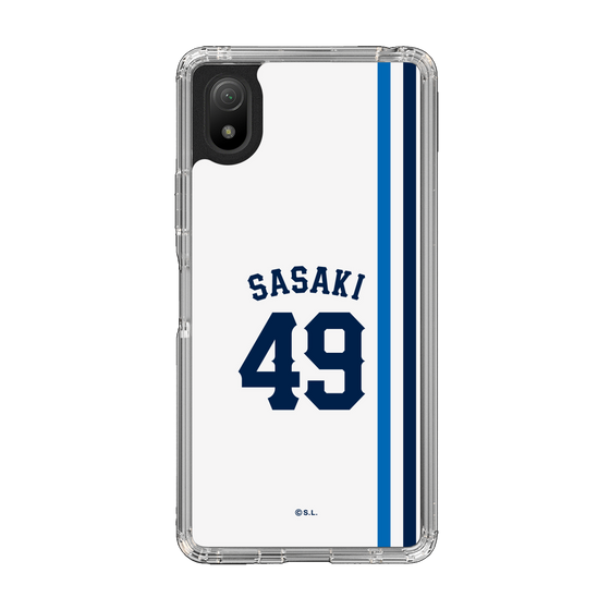 スリムプロテクションケース［ 埼玉西武ライオンズ- #49 SASAKI - ホーム ］