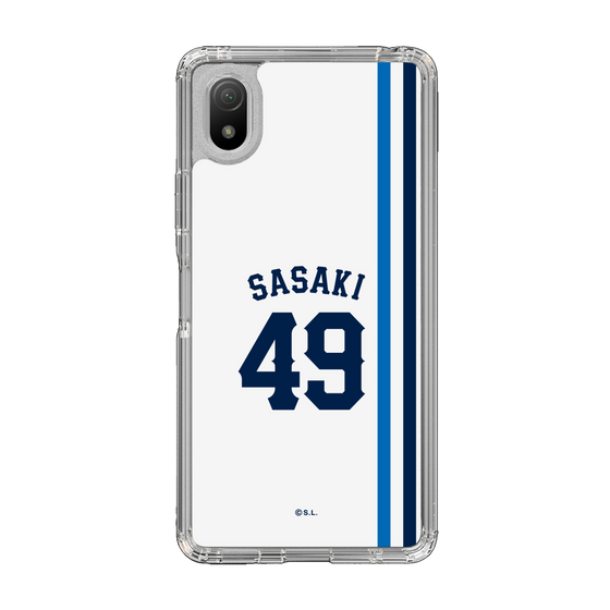 スリムプロテクションケース［ 埼玉西武ライオンズ- #49 SASAKI - ホーム ］