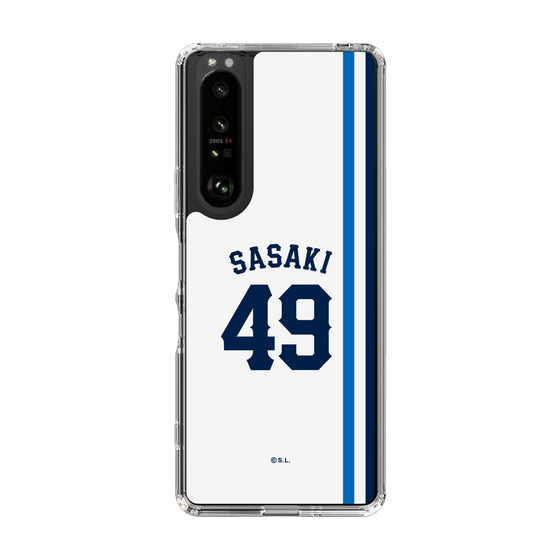スリムプロテクションケース［ 埼玉西武ライオンズ- #49 SASAKI - ホーム ］