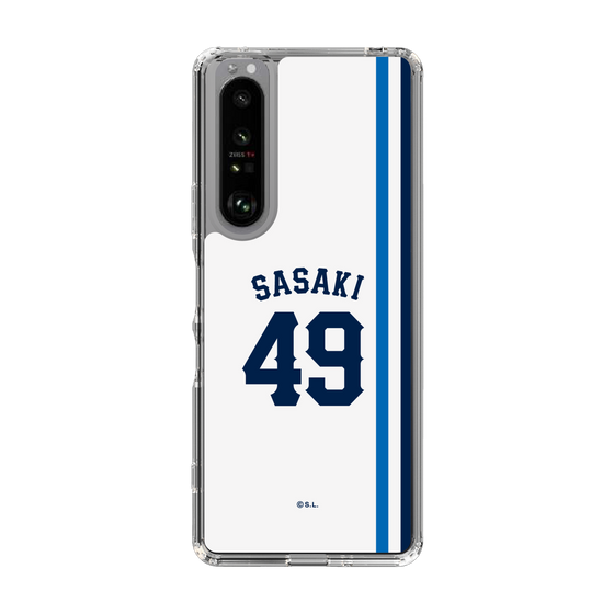 スリムプロテクションケース［ 埼玉西武ライオンズ- #49 SASAKI - ホーム ］
