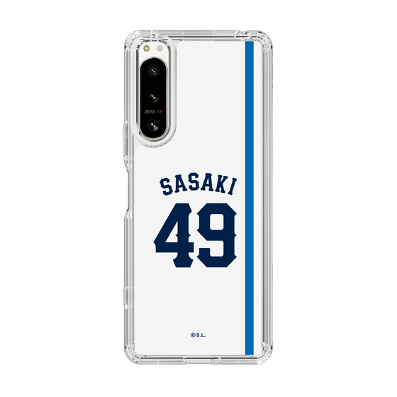 スリムプロテクションケース［ 埼玉西武ライオンズ- #49 SASAKI - ホーム ］