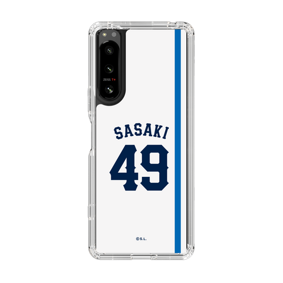 スリムプロテクションケース［ 埼玉西武ライオンズ- #49 SASAKI - ホーム ］