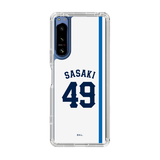 スリムプロテクションケース［ 埼玉西武ライオンズ- #49 SASAKI - ホーム ］