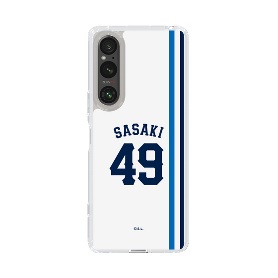 スリムプロテクションケース［ 埼玉西武ライオンズ- #49 SASAKI - ホーム ］