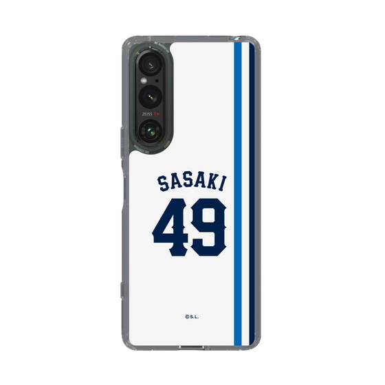 スリムプロテクションケース［ 埼玉西武ライオンズ- #49 SASAKI - ホーム ］