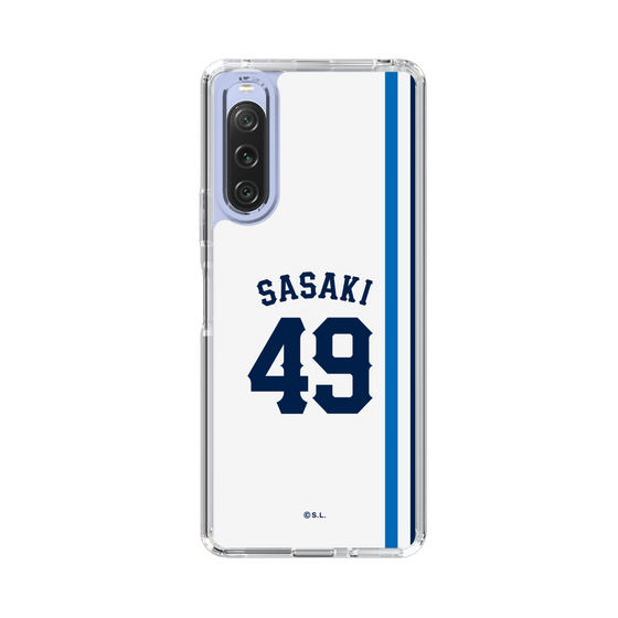 スリムプロテクションケース［ 埼玉西武ライオンズ- #49 SASAKI - ホーム ］