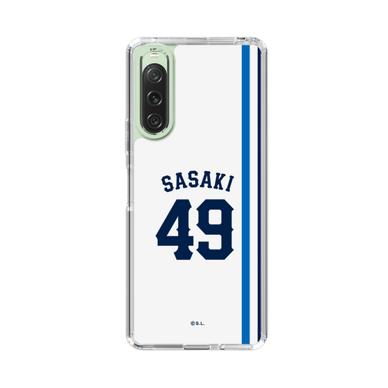 スリムプロテクションケース［ 埼玉西武ライオンズ- #49 SASAKI - ホーム ］