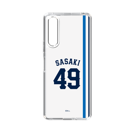 スリムプロテクションケース［ 埼玉西武ライオンズ- #49 SASAKI - ホーム ］