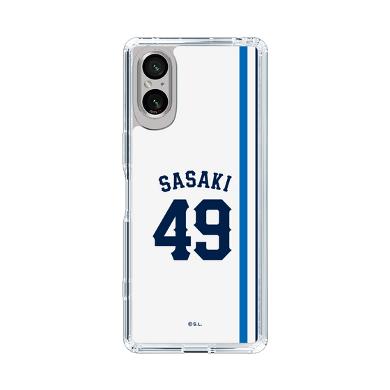スリムプロテクションケース［ 埼玉西武ライオンズ- #49 SASAKI - ホーム ］