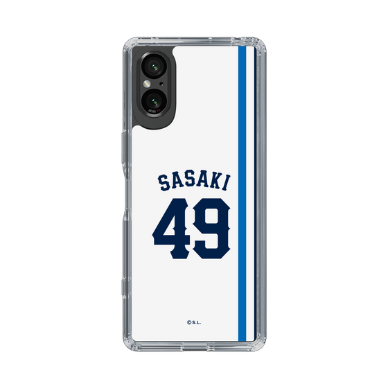 スリムプロテクションケース［ 埼玉西武ライオンズ- #49 SASAKI - ホーム ］