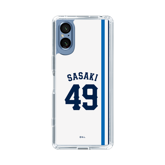 スリムプロテクションケース［ 埼玉西武ライオンズ- #49 SASAKI - ホーム ］