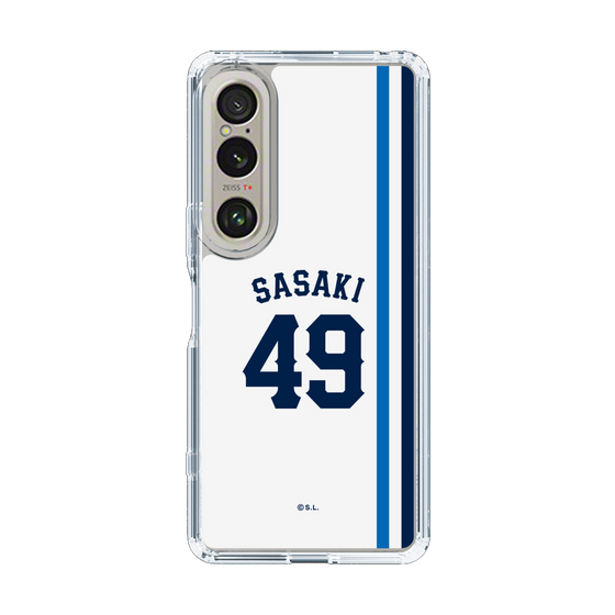 スリムプロテクションケース［ 埼玉西武ライオンズ- #49 SASAKI - ホーム ］