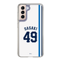 スリムプロテクションケース［ 埼玉西武ライオンズ- #49 SASAKI - ホーム ］