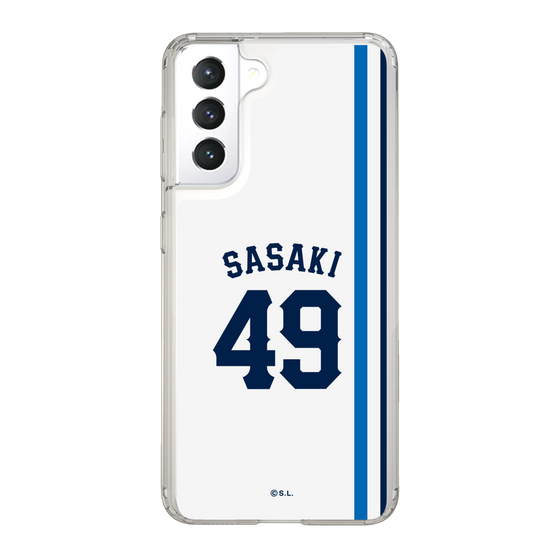 スリムプロテクションケース［ 埼玉西武ライオンズ- #49 SASAKI - ホーム ］