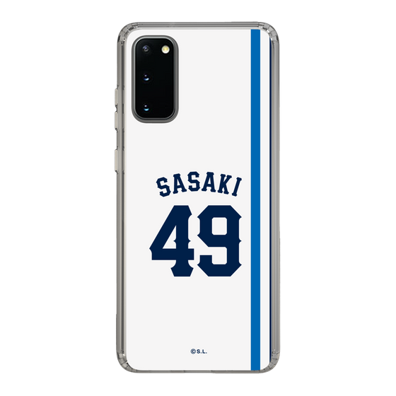 スリムプロテクションケース［ 埼玉西武ライオンズ- #49 SASAKI - ホーム ］