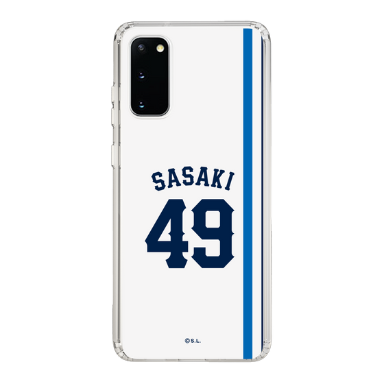 スリムプロテクションケース［ 埼玉西武ライオンズ- #49 SASAKI - ホーム ］
