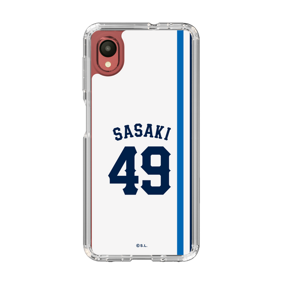 スリムプロテクションケース［ 埼玉西武ライオンズ- #49 SASAKI - ホーム ］