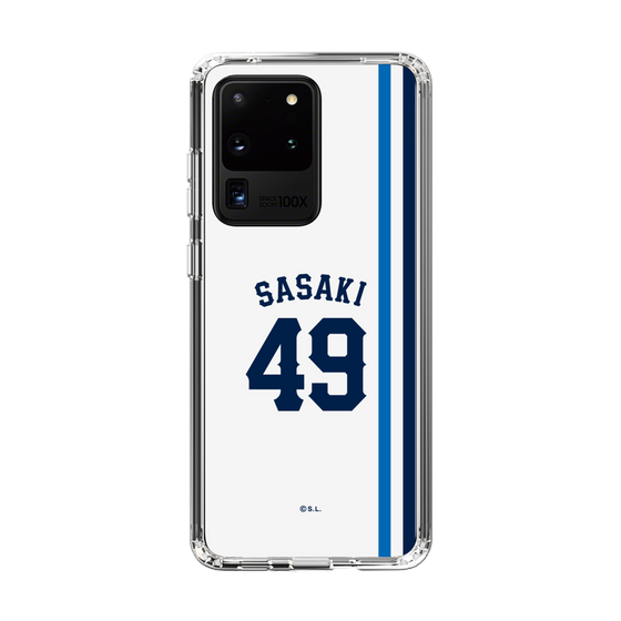 スリムプロテクションケース［ 埼玉西武ライオンズ- #49 SASAKI - ホーム ］
