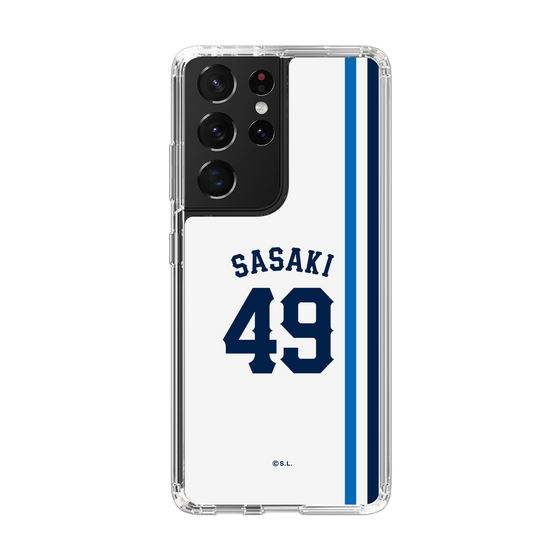 スリムプロテクションケース［ 埼玉西武ライオンズ- #49 SASAKI - ホーム ］