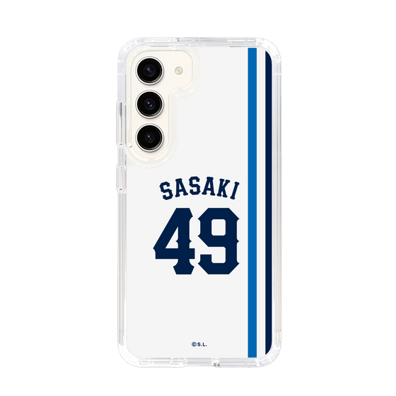 スリムプロテクションケース［ 埼玉西武ライオンズ- #49 SASAKI - ホーム ］
