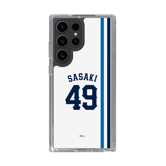 スリムプロテクションケース［ 埼玉西武ライオンズ- #49 SASAKI - ホーム ］