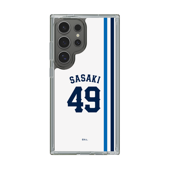 スリムプロテクションケース［ 埼玉西武ライオンズ- #49 SASAKI - ホーム ］
