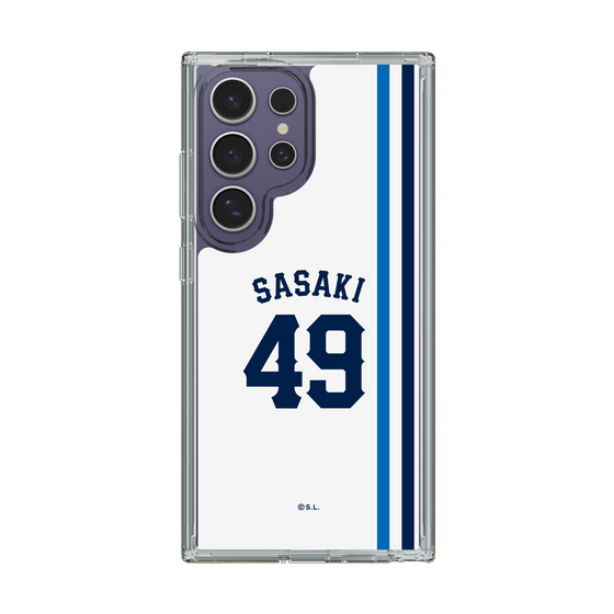 スリムプロテクションケース［ 埼玉西武ライオンズ- #49 SASAKI - ホーム ］