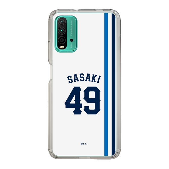 スリムプロテクションケース［ 埼玉西武ライオンズ- #49 SASAKI - ホーム ］