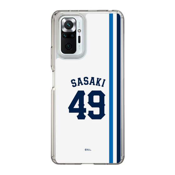 スリムプロテクションケース［ 埼玉西武ライオンズ- #49 SASAKI - ホーム ］