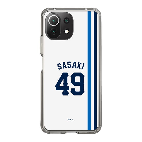スリムプロテクションケース［ 埼玉西武ライオンズ- #49 SASAKI - ホーム ］