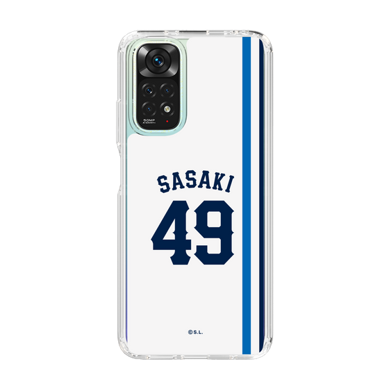 スリムプロテクションケース［ 埼玉西武ライオンズ- #49 SASAKI - ホーム ］