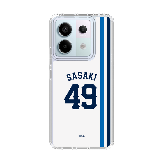 スリムプロテクションケース［ 埼玉西武ライオンズ- #49 SASAKI - ホーム ］