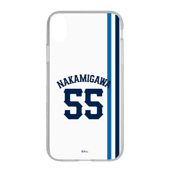 スリムプロテクションケース［ 埼玉西武ライオンズ- #55 NAKAMIGAWA - ホーム ］